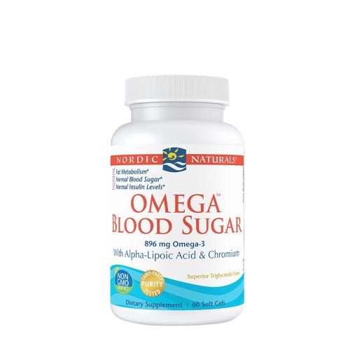 Nordic Naturals Omega Blood Sugar 896 mg (60 Capsule molle)