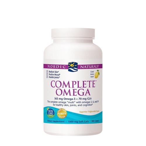 Nordic Naturals Complete Omega 565 mg  (180 Capsule molle, Citron)