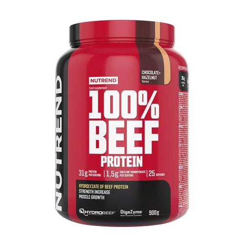 Nutrend 100% Beef Protein (900 g, Chocolat aux Noisettes)