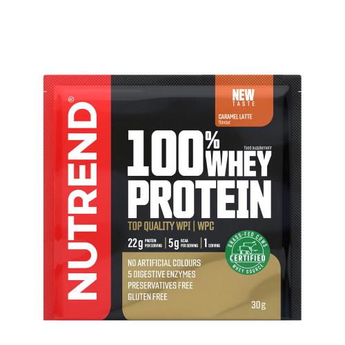 Nutrend 100% Whey Protein (30 g, Latte Caramel)