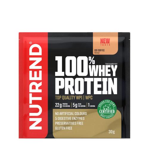 Nutrend 100% Whey Protein (30 g, Café Glacé)