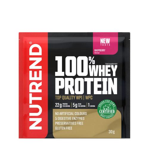 Nutrend 100% Whey Protein (30 g, Framboise)