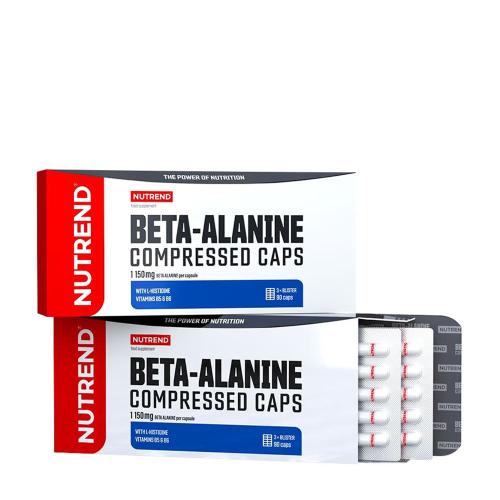 Nutrend Beta-Alanine Compressed Caps - Béta-alanin (90 Capsule)