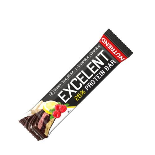 Nutrend Excelent Protein Bar Double (1 Barre, Citron, Fromage Blanc, Framboise et Myrtille)