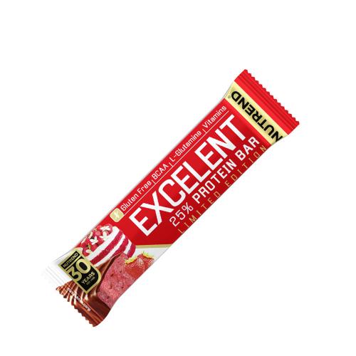 Nutrend Excelent Protein Bar (1 Barre, Gâteau Fraise)