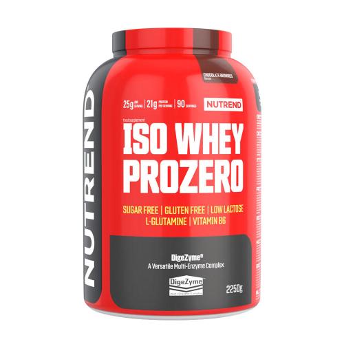 Nutrend Iso Whey Prozero (2250 g, Brownie Chocolat)