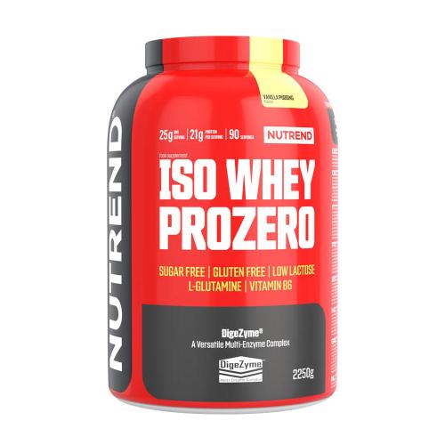 Nutrend Iso Whey Prozero (2250 g, Pudding à la Vanille)