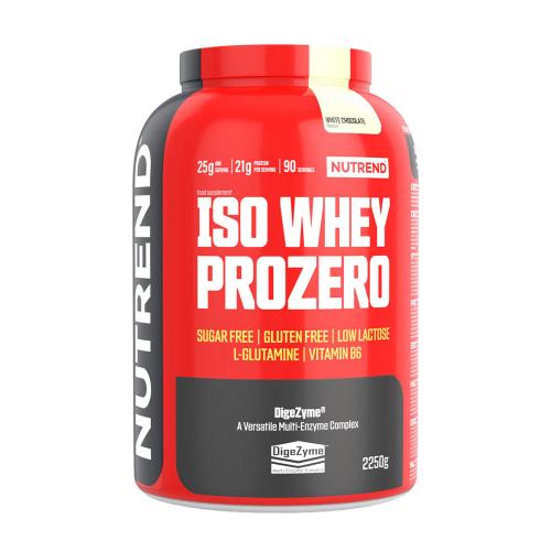 Nutrend Iso Whey Prozero (2250 g, Chocolat Blanc)