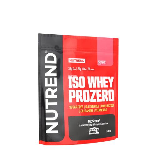 Nutrend Iso Whey Prozero (500 g, Gâteau au Fromage Fraise)