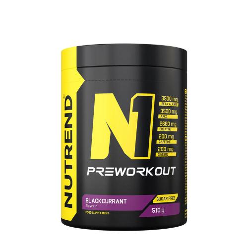 Nutrend N1 Preworkout (510 g, Cassis)