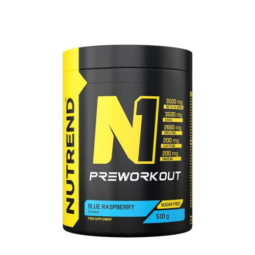 Nutrend N1 Preworkout (510 g, Framboise Bleue)