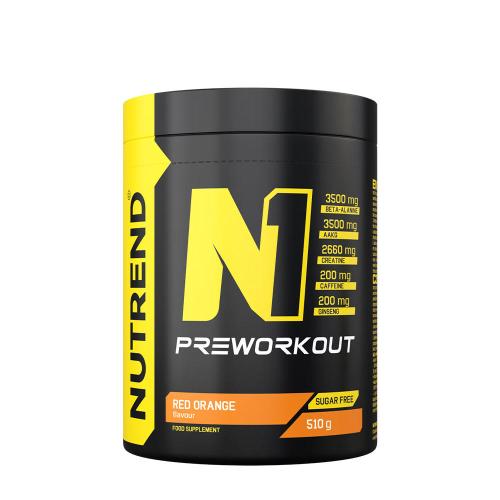 Nutrend N1 Preworkout (510 g, Orange Sanguine)