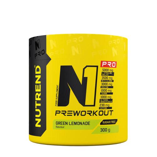 Nutrend N1 Pro Preworkout (300 g, Limonade Verte)