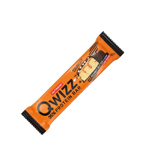 Nutrend Qwizz Protein Bar (1 Barre, Beurre de Cacahuètes)