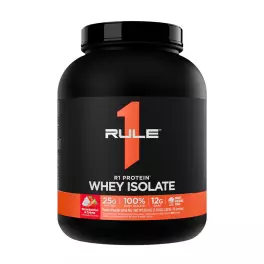 Rule1 R1 Protein Whey Isolate (2280 g, Fraise et Crème)