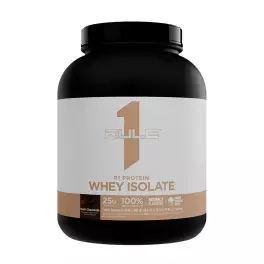   Rule1 Naturally Flavored R1 Protein Whey Isolate (1950 g, Chocolat Noir)