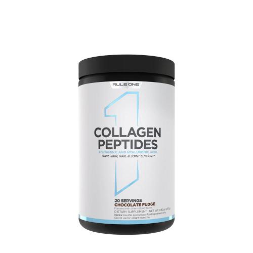 Rule1 Collagen Peptides  (250 g, Fudge Chocolat)