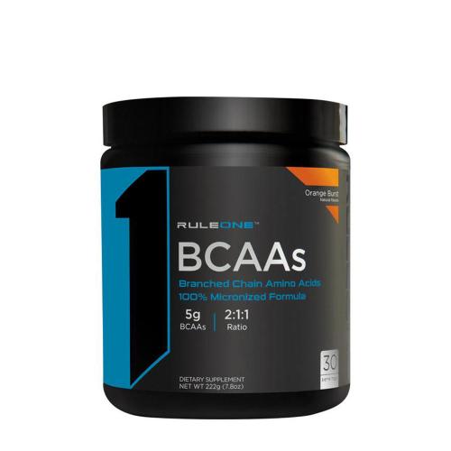 Rule1 BCAAs  (222 g, Orange Explosif)