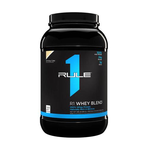 Rule1 Whey Blend  (891 g, Gâteau d'anniversaire)