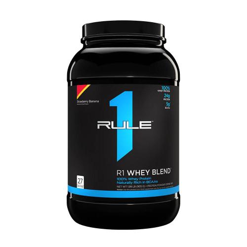 Rule1 Whey Blend  (905 g, Fraise Banane)