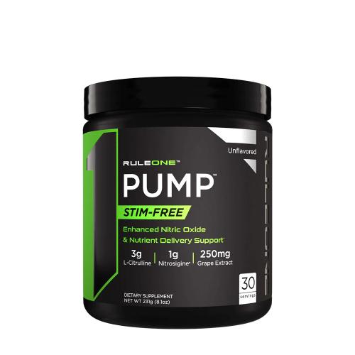 Rule1 R1 Pump (231 g, Sans Arôme)