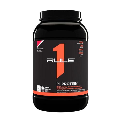 Rule1 R1 Protein (900 g, Fraise & Crème)