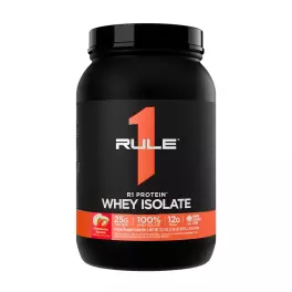 Rule1 R1 Protein Whey Isolate (899 g, Fraise Banane)