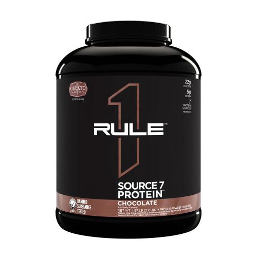 Rule1 Source 7 Protein (2250 g, Chocolate Gelato)