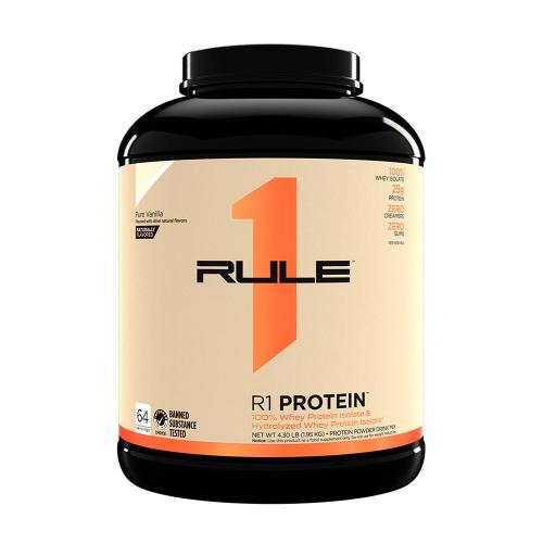 Rule1 Protein Naturally Flavored (64 Servir, Pure Vanilla)