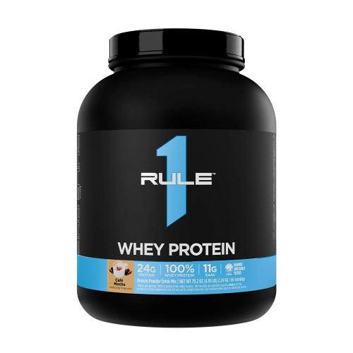 Rule1 Whey Protein (2,27 kg, Café Moka)