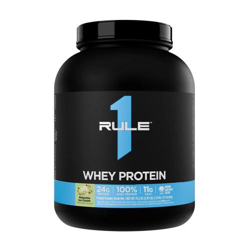 Rule1 Whey Protein (2,27 kg, Glace à la pistache)