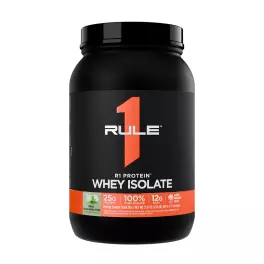   Rule1 R1 Protein Whey Isolate (896 g, Pépites de chocolat à la menthe)