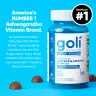 Goli Zero Sugar Ashwagandha Gummies (60 Gélatine en bonbon)