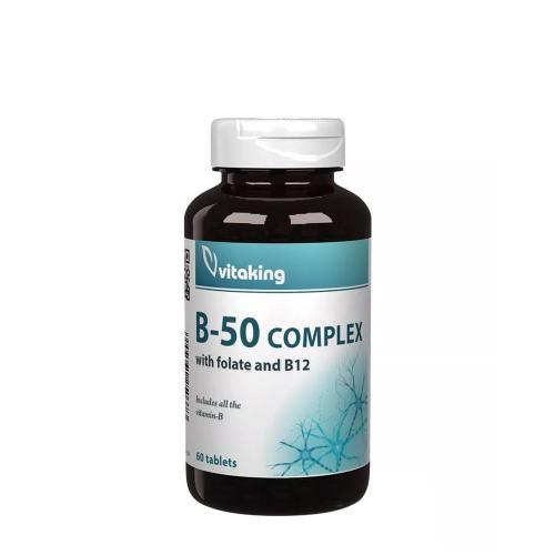 Vitaking Vitamin B-50 Complex (60 Comprimé)