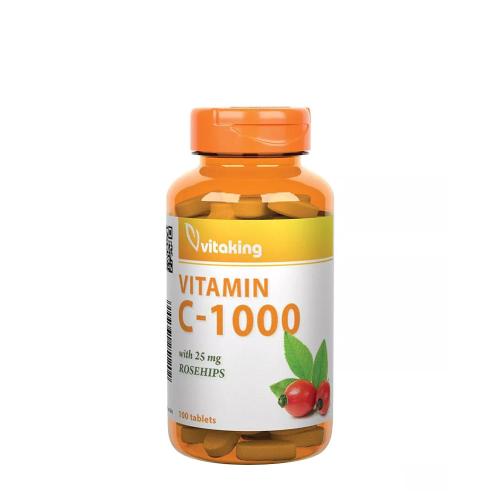 Vitaking Vitamin C 1000 mg with Rosehip (100 Comprimé)