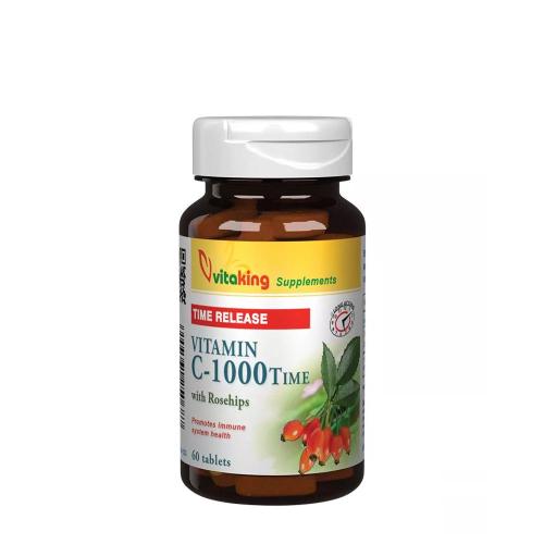 Vitaking Vitamin C-1000 Time Release with Rosehips (60 Comprimé)