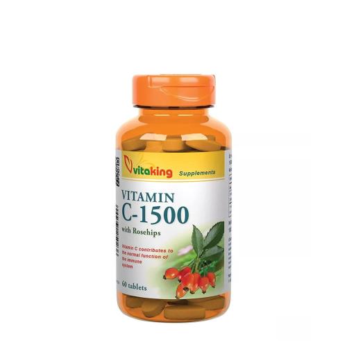 Vitaking Vitamin C-1500 With Rosehips (60 Comprimé)