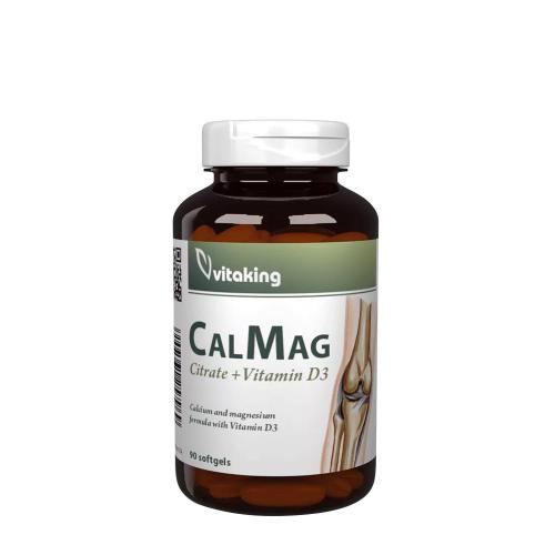 Vitaking CalMag Citrate +Vitamin D3 (90 Capsule molle)