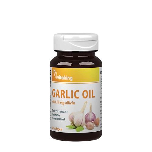 Vitaking Garlic Oil with 15 mg allicin (90 Capsule molle)