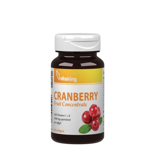 Vitaking Cranberry Fruit Concentrate + C + E 4200 mg (90 Capsule molle)