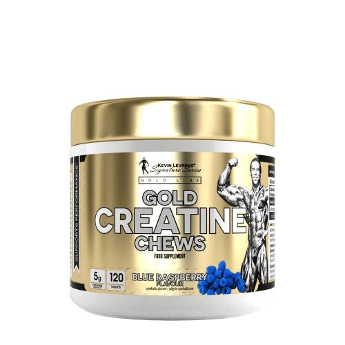 Kevin Levrone Gold Line Creatine Chews  (120 Comprimé, Framboise Bleue)