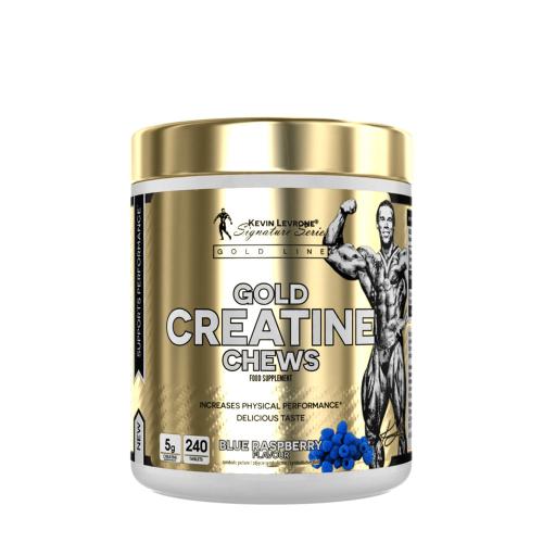 Kevin Levrone Gold Line Creatine Chews  (240 Comprimé, Framboise Bleue)