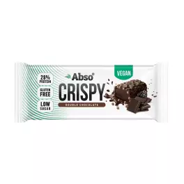   AbsoRICE Abso Crispy Bar - Vegan Protein Bar (50 g, Double Chocolat)