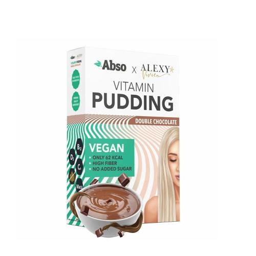 AbsoRICE Abso x Alexy Vivien Vitamin Pudding - Vegan Puding (450 g, Double Chocolat)