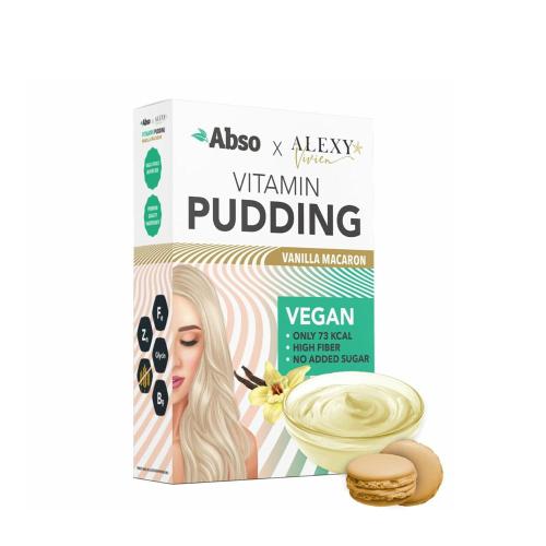 AbsoRICE Abso x Alexy Vivien Vitamin Pudding - Vegan Puding (450 g, Macaron à la Vanille)