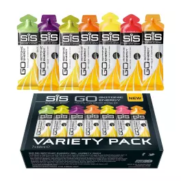   Science in Sport GO Isotonic Energy Gel Variety Pack (7 x 60 ml, Divers)