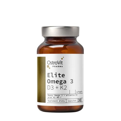 OstroVit Pharma Elite Omega 3 D3 + K2 (30 Capsule)