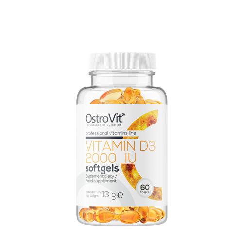 OstroVit Vitamin D3 2000 IU (60 Capsule molle)