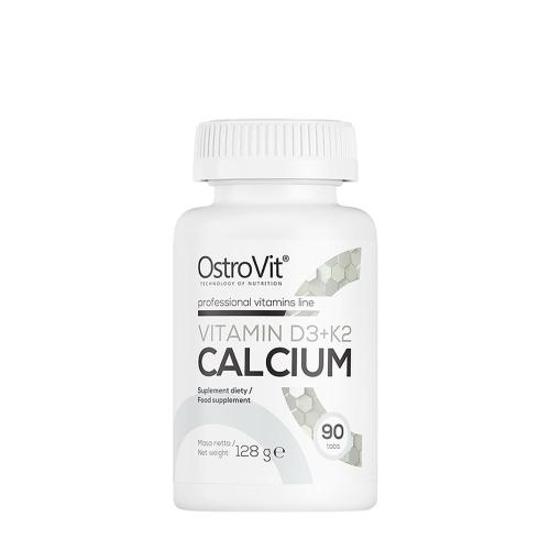 OstroVit Vitamin D3 + K2 + Calcium (90 Comprimé)