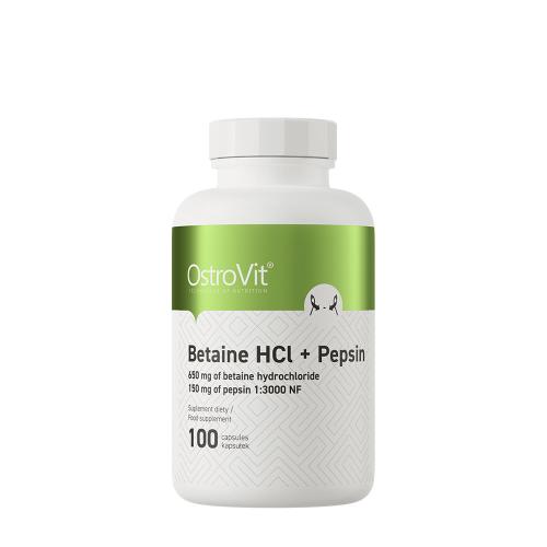 OstroVit Betaine HCL + Pepsin (100 Capsule)